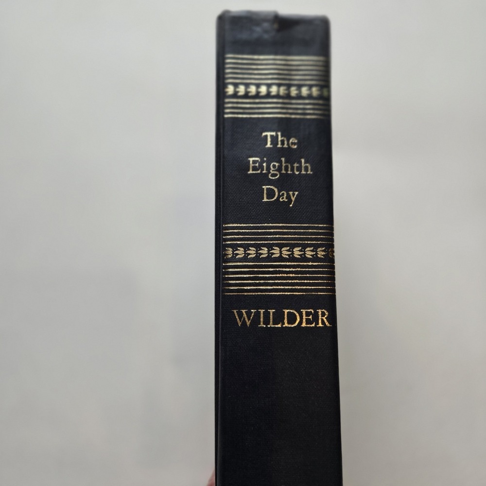 The Eighth Day, Thornton‎ Wilder, 1st edition 1967 HD DJ VINTAGE Harper and Row